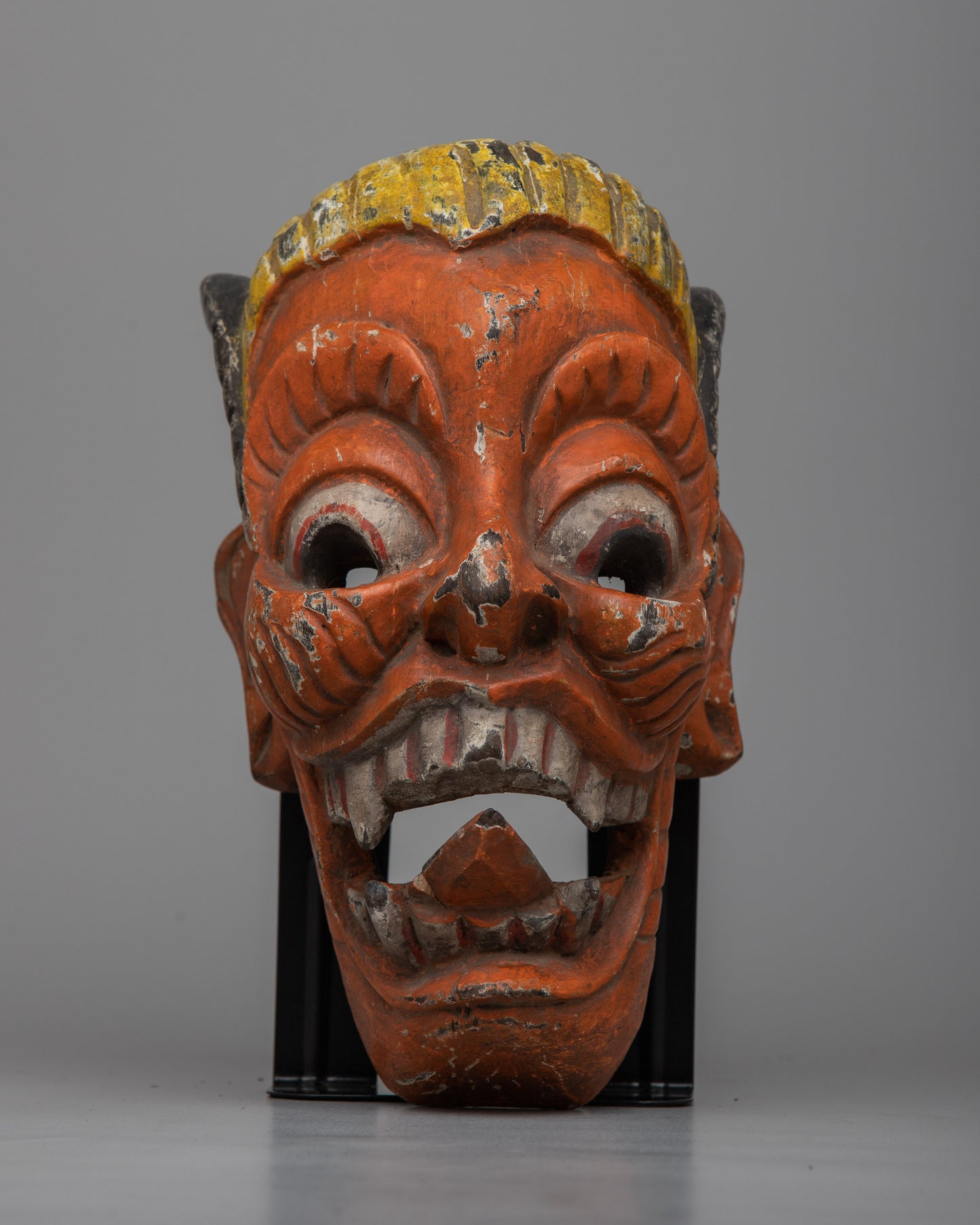 Handcrafted Vintage Laughing Mask 