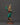 Maya Devi brass statue with turquoise