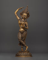 Standing Maya Devi Sculpture for Altar