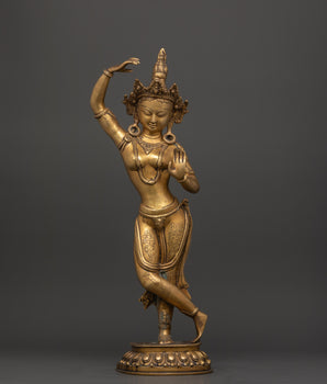 Maya Devi Brass Sculpture
