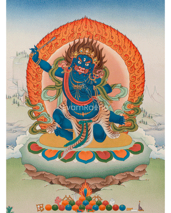 Sacred Acala Canvas Print