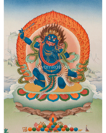 Sacred Acala Canvas Print