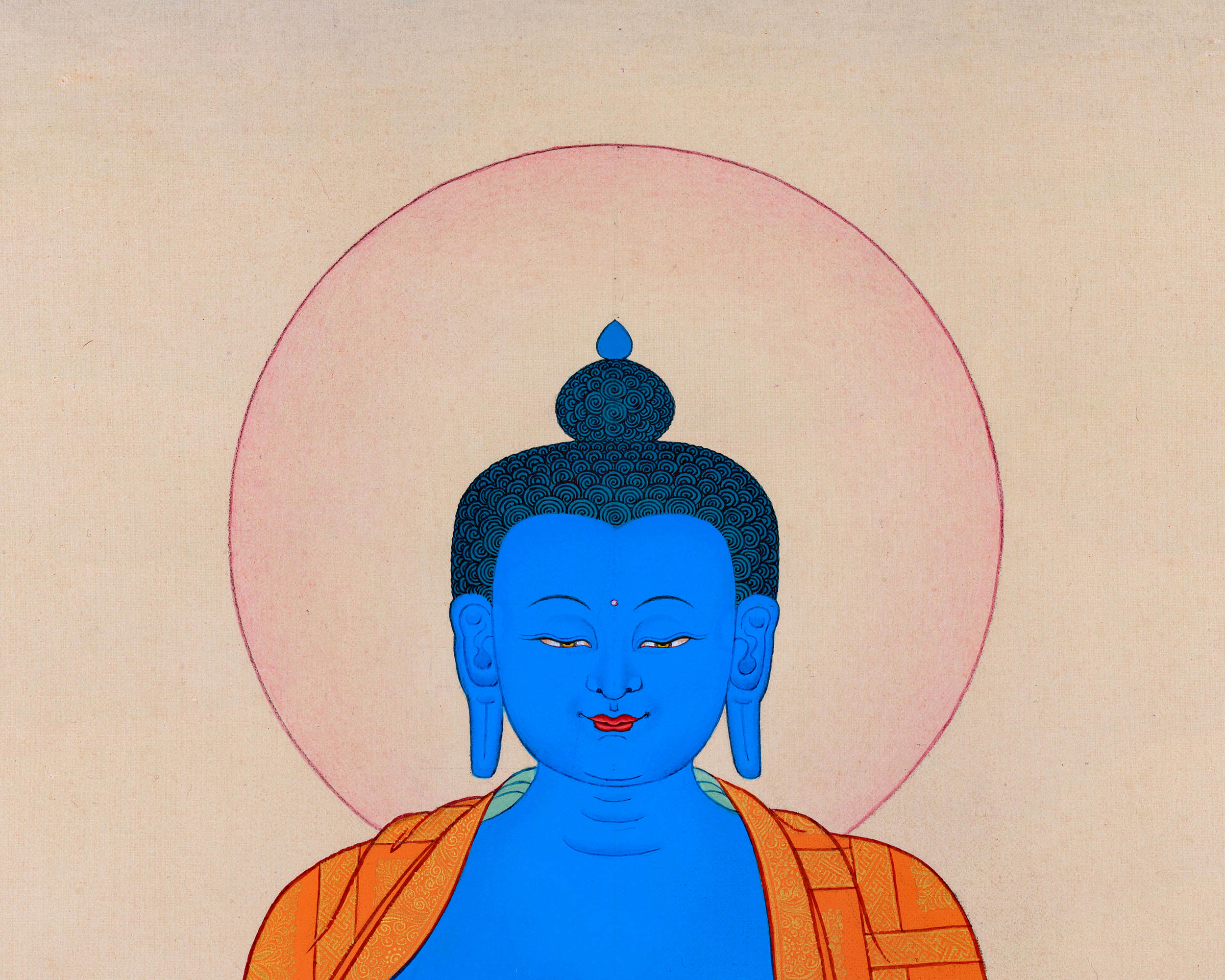 Divine Healing: Medicine Buddha Digital Print for Spiritual Wellness