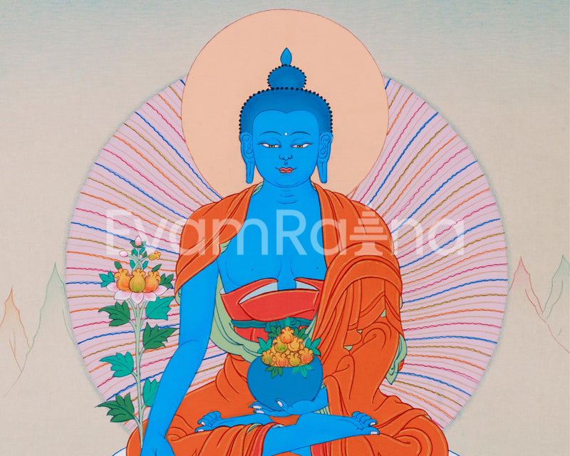 Bhaisajyaguru | The Healing Lapis Lazuli Buddha