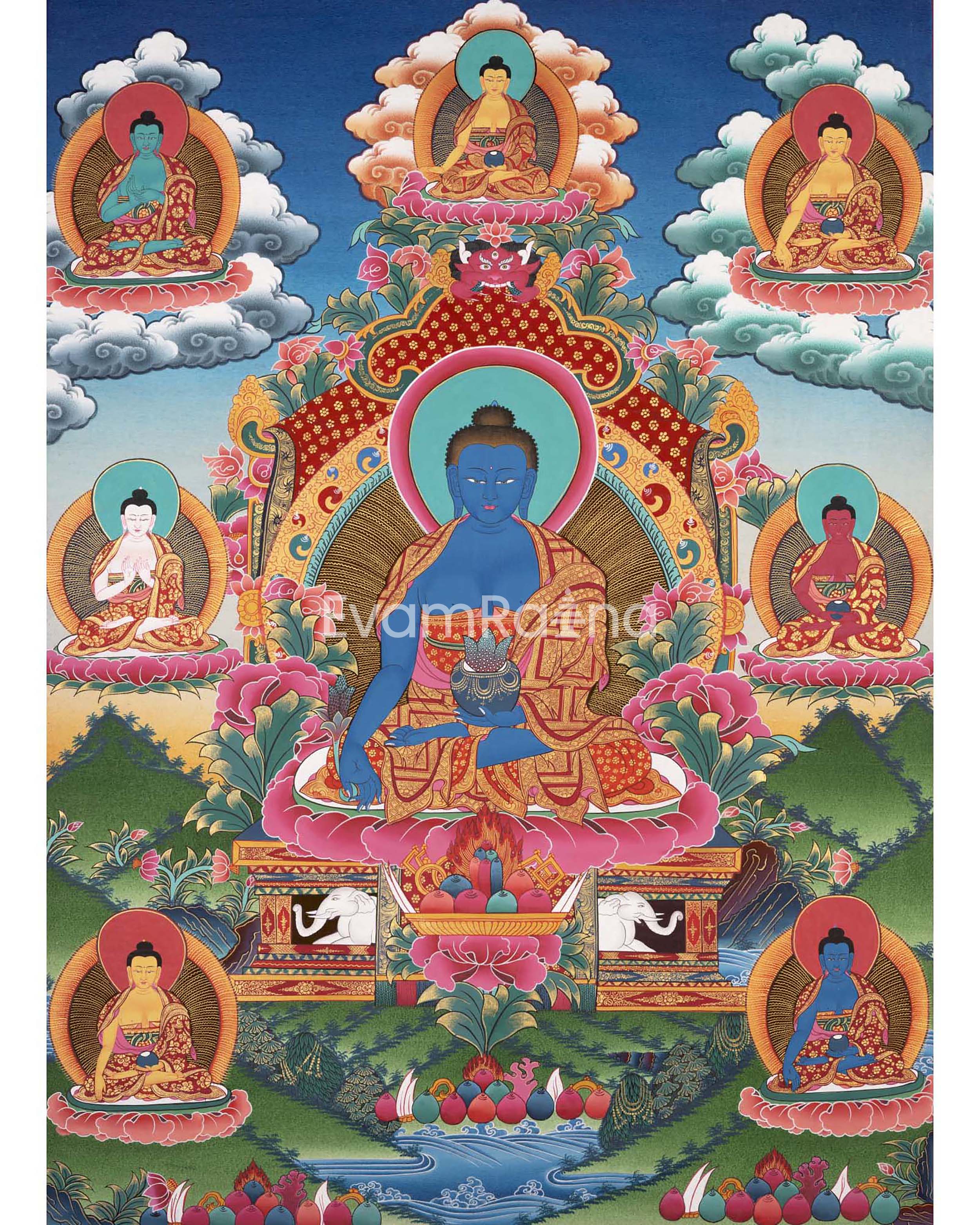 Medicine Buddha Thangka
