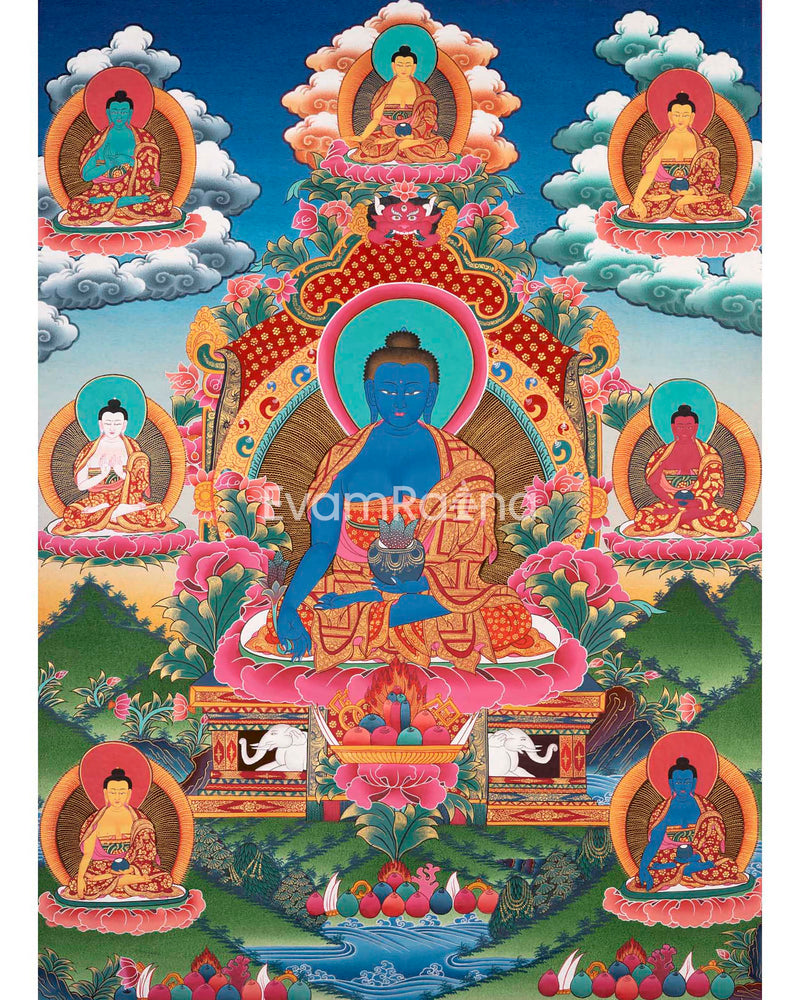 Medicine Buddha Thangka