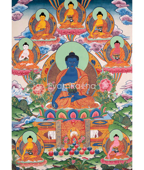Medicine Buddha Thangka