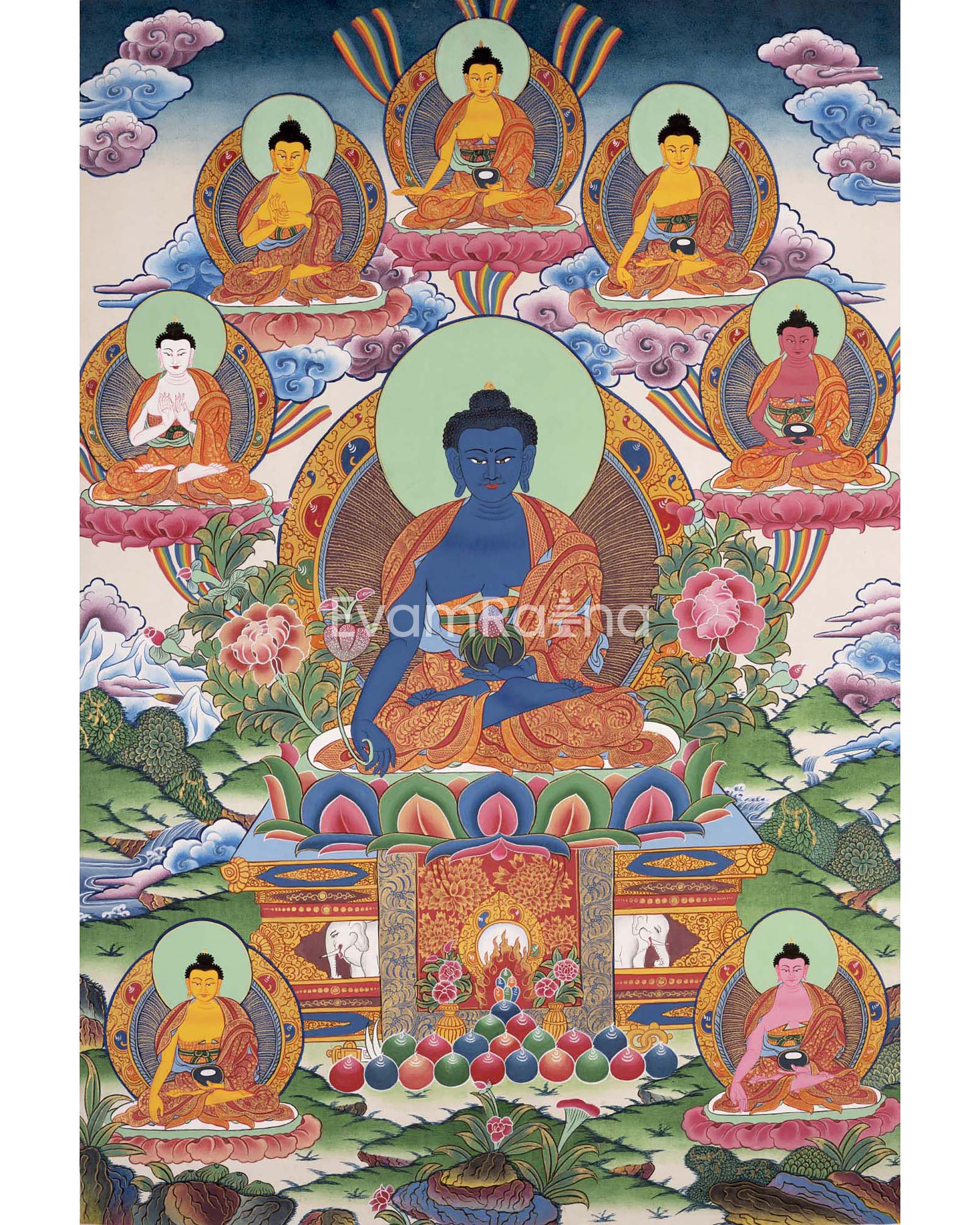 Medicine Buddha Thangka