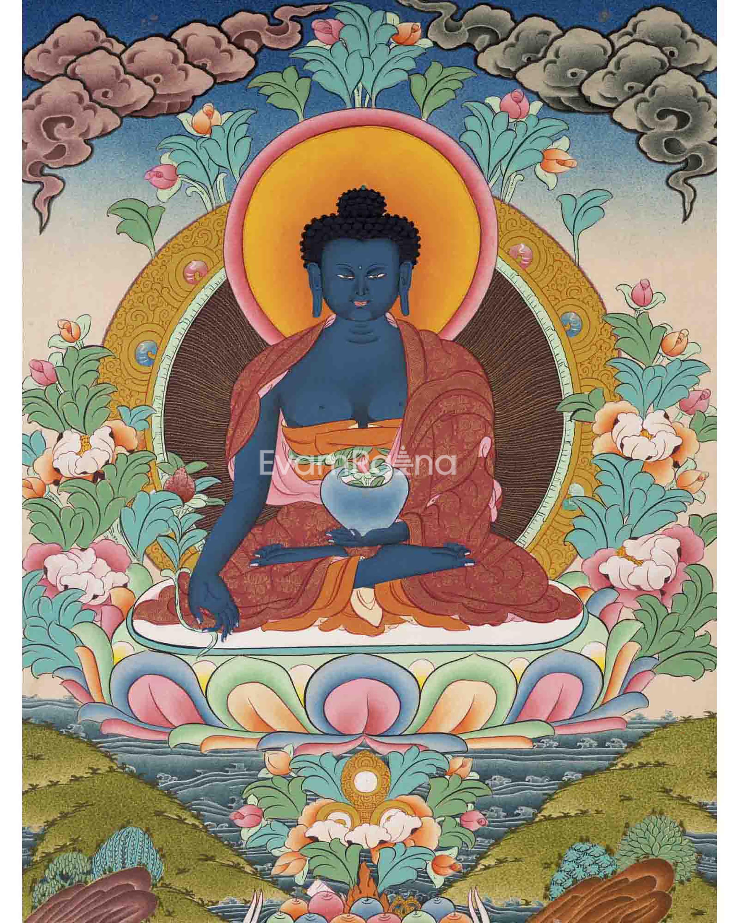 Medicine Buddha Thangka