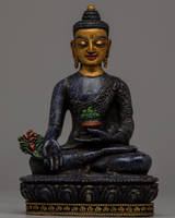 Lapis Buddha Statue