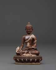 Sacred Sculpture of Medicine Buddha | Spiritual Home Altar Decor
