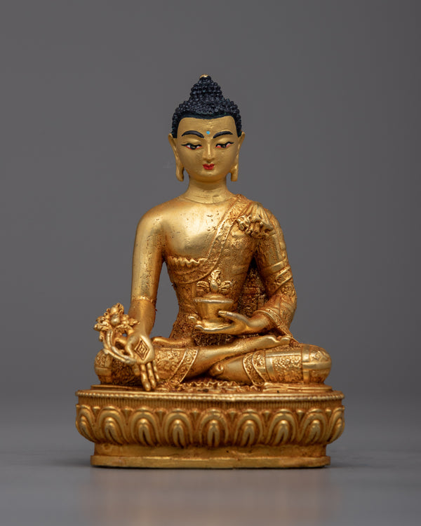 Medicine Buddha Machine Molded Statue
