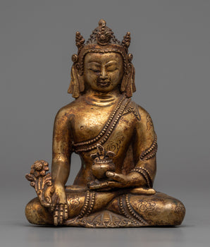 Traditional Medicine Buddha Statue 