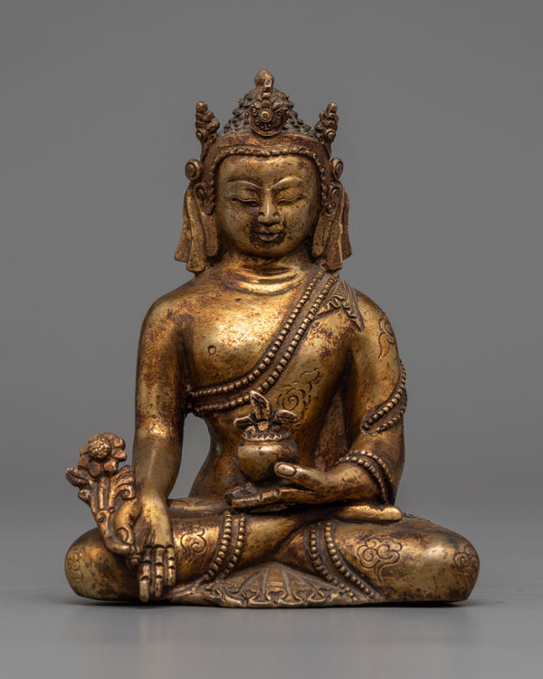 Traditional Medicine Buddha Statue 