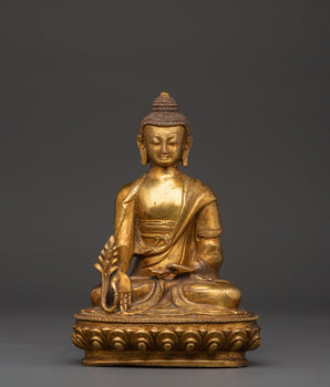 Medicine Buddha Handmade Figurine