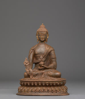 Medicine Buddha Handcrafted Sculpture