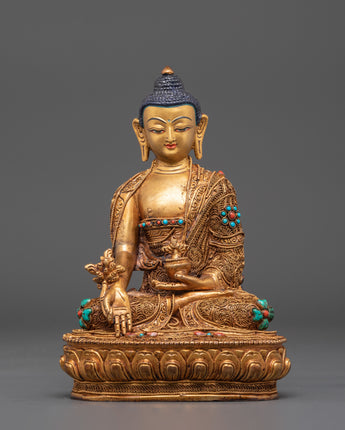 Healing Buddha Bhaiṣajyaguru Statue