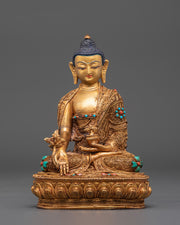 Healing Buddha Bhaiṣajyaguru Statue