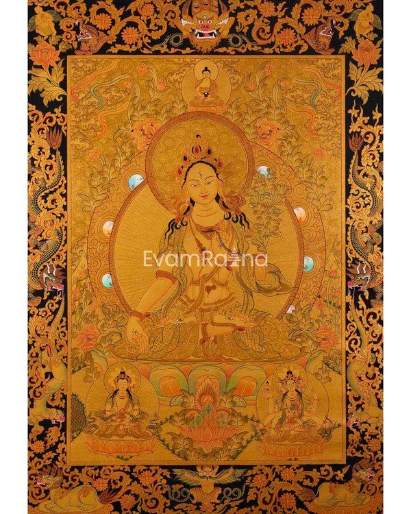 White Tara Thangka