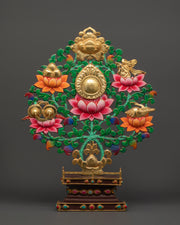 Tibetan Copper Offering Tree