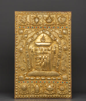 Kalachakra symbol metal thangka