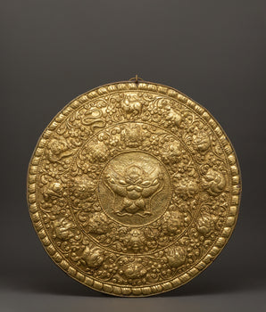 metal-thangka-with-garuda-and-sacred-symbols