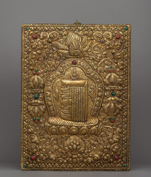 Kalachakra Brass Metal Thangka
