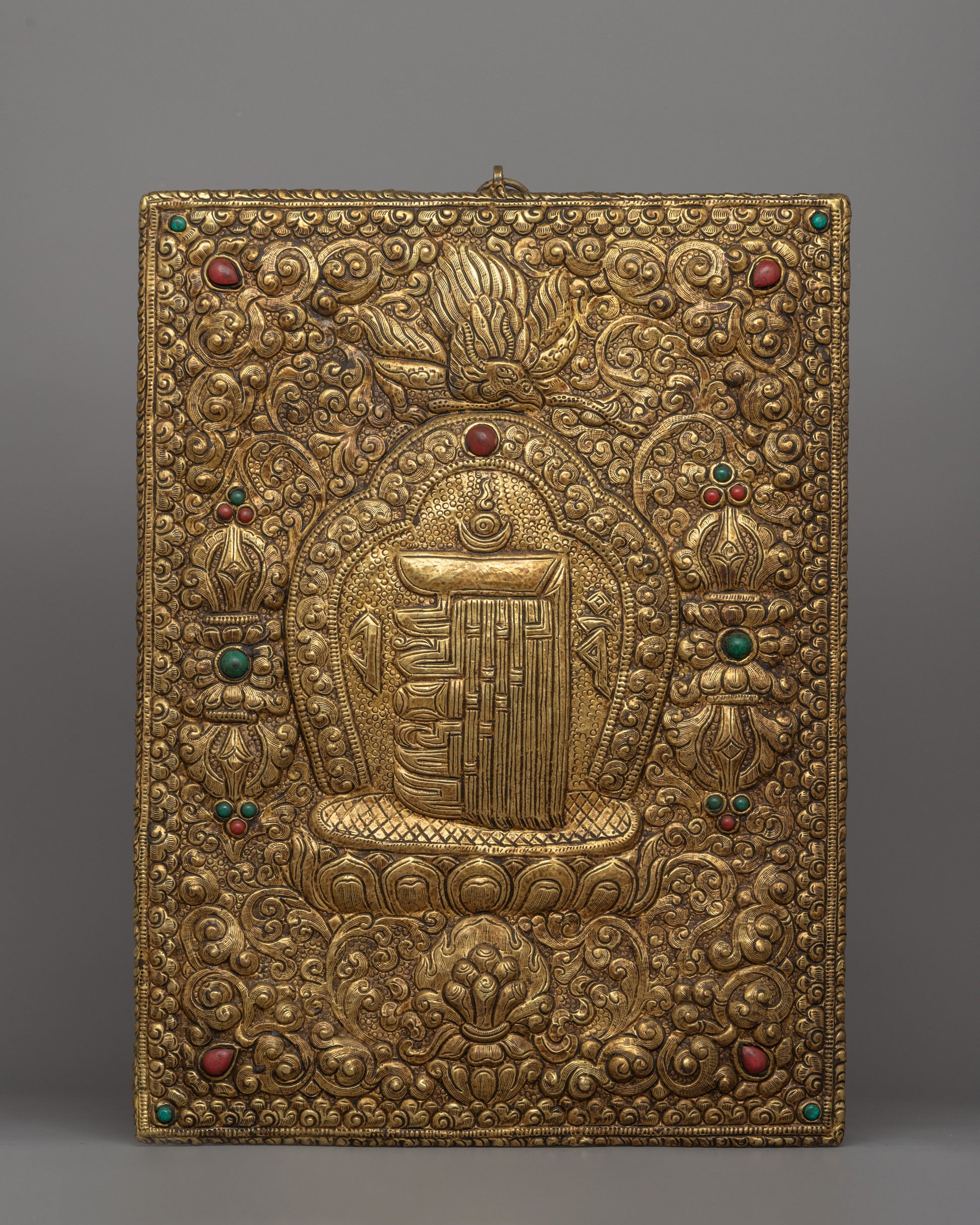 Kalachakra Brass Metal Thangka