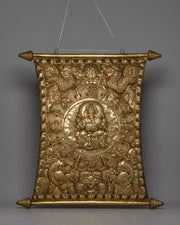 Ganesh Metal Thangka