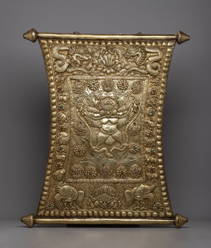 Garuda Metal Wall Hanging Thanka