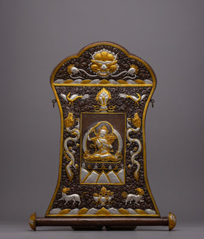 Copper Metal Thanka Wall Hanging