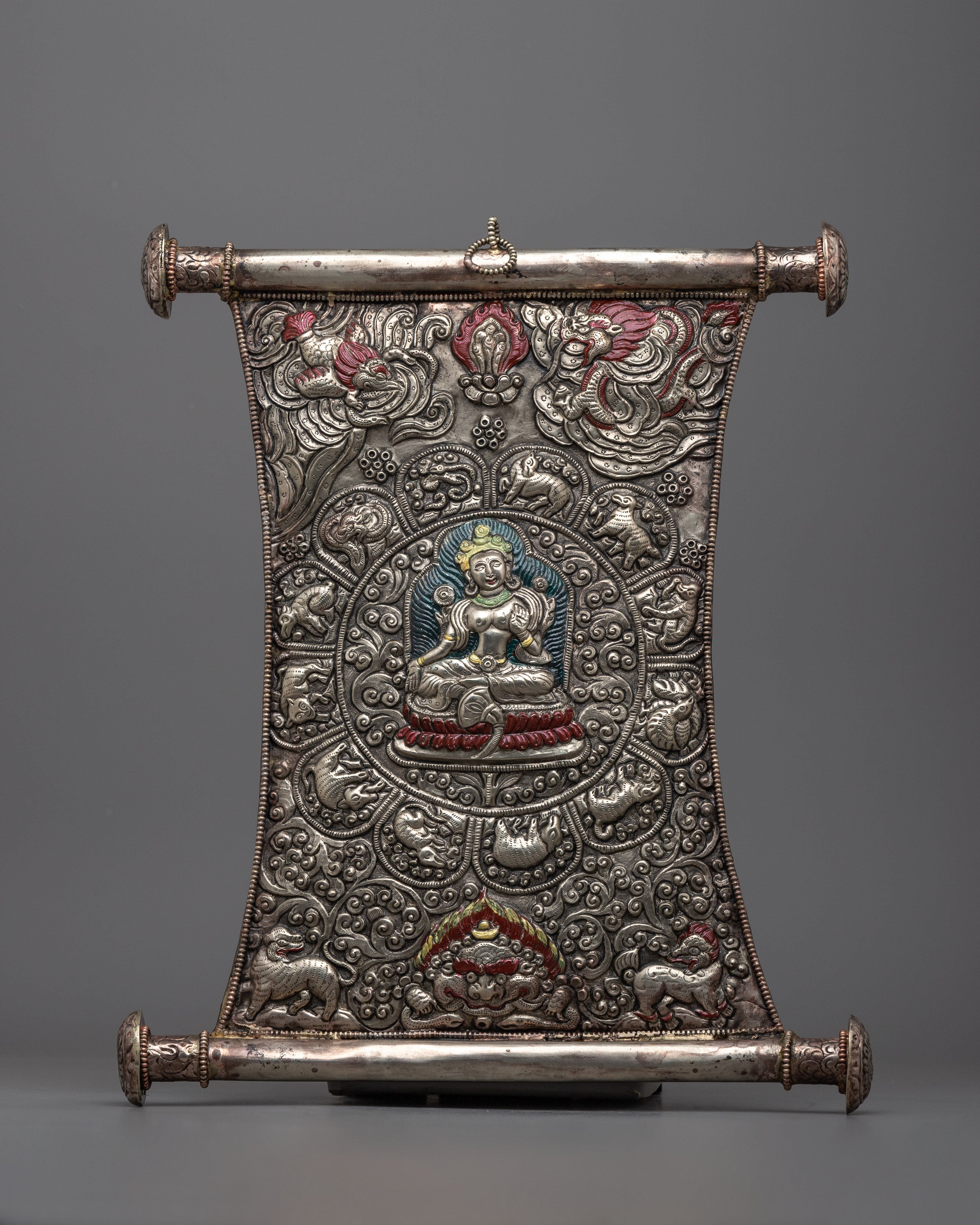 Green Tara Metal Home Decor