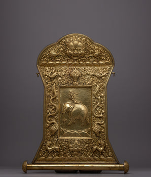 Four harmonious Friend Metal Thanka Wall Hanging