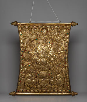 Vajrapani Metal Wall Hanger