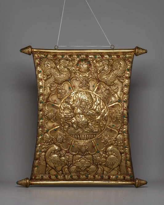 Vajrapani Metal Wall Hanger