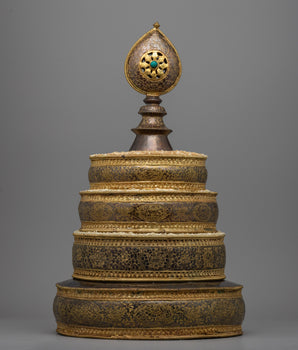 Sacred Tibetan Mandala for Offerings