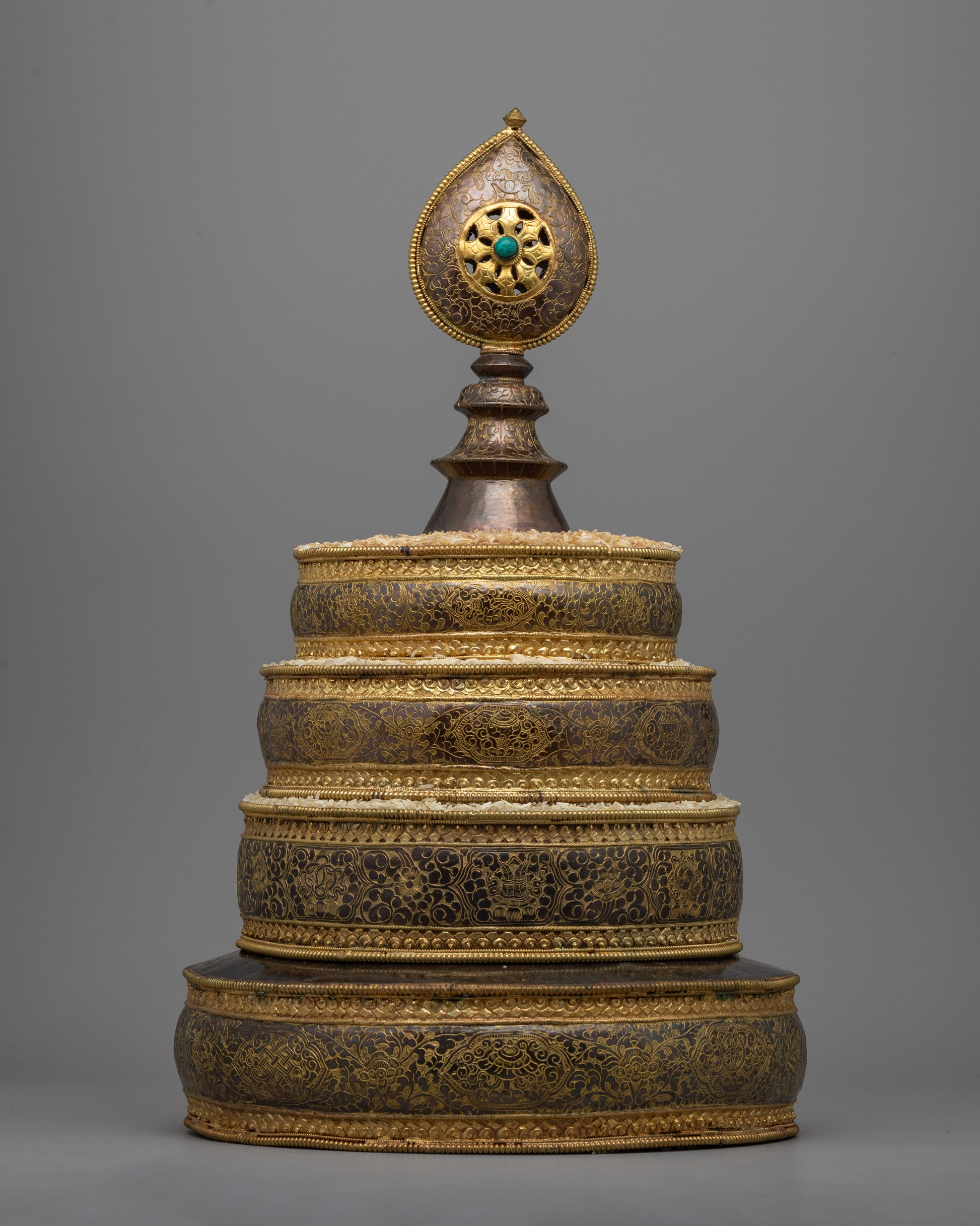 Sacred Tibetan Mandala for Offerings