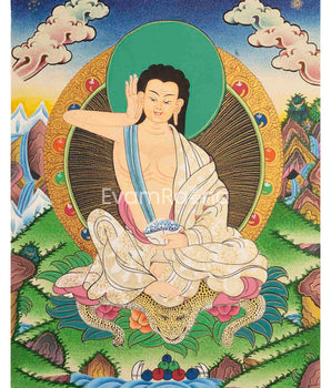 Milarepa Thangka Painting