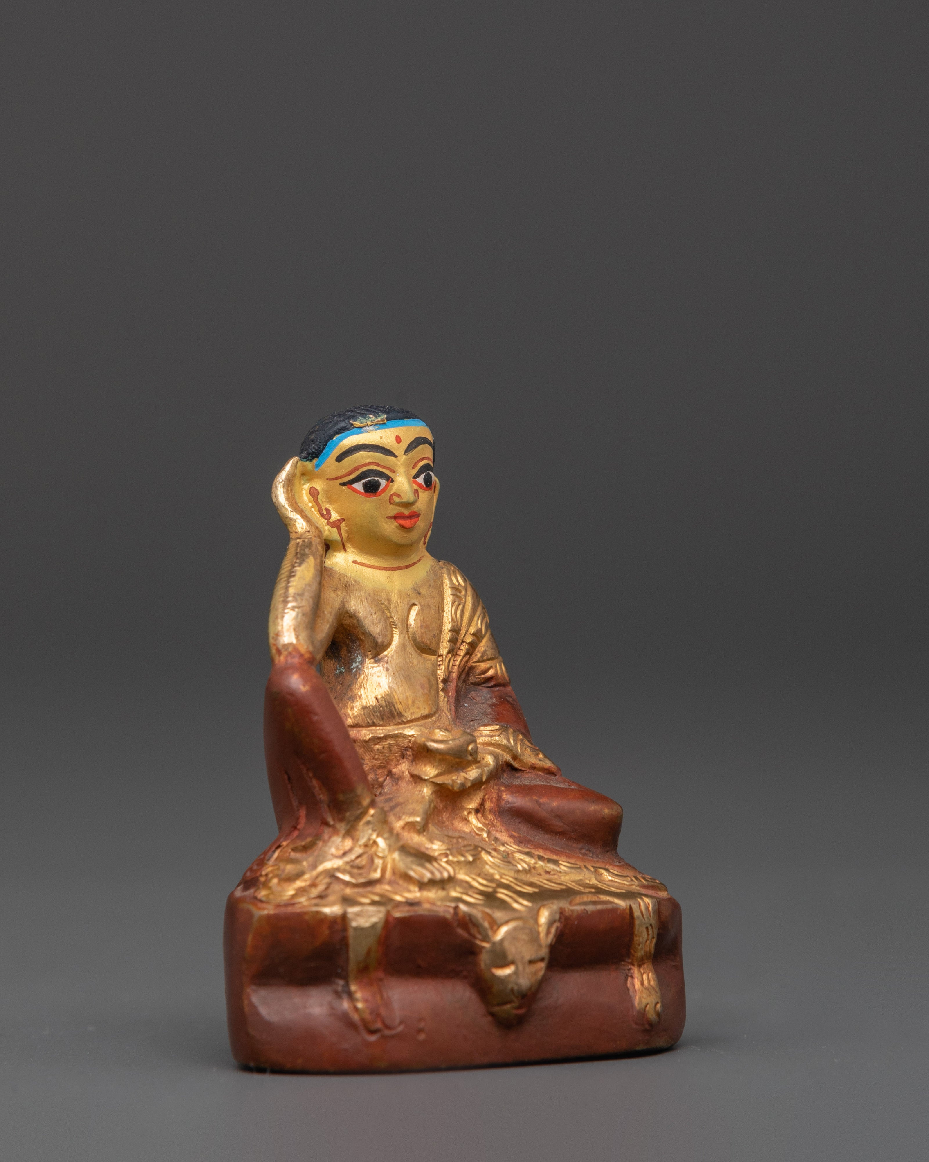 Tibetan Yogi Milarepa Statue | Spiritual Decor