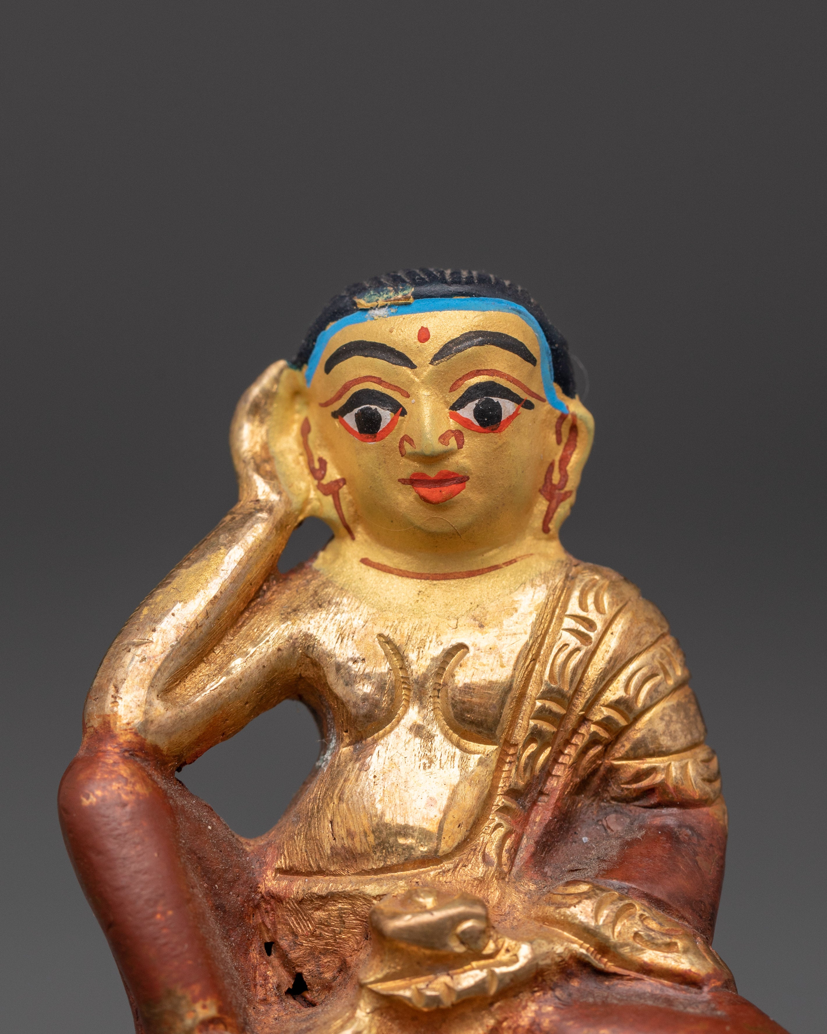 Tibetan Yogi Milarepa Statue | Spiritual Decor