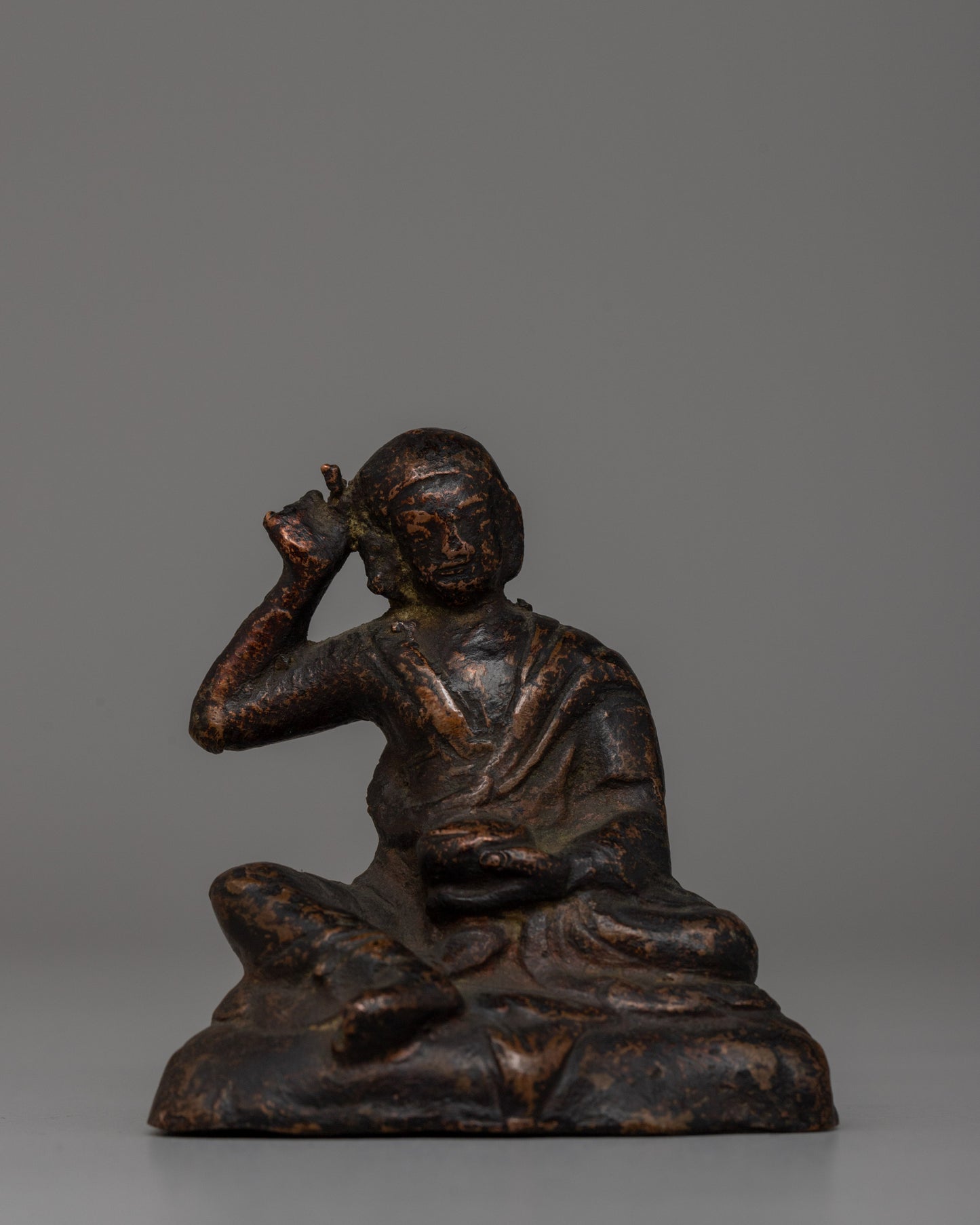 Buddhist Yogi Jetsun Milerepa Statue 