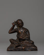 Buddhist Yogi Jetsun Milerepa Statue