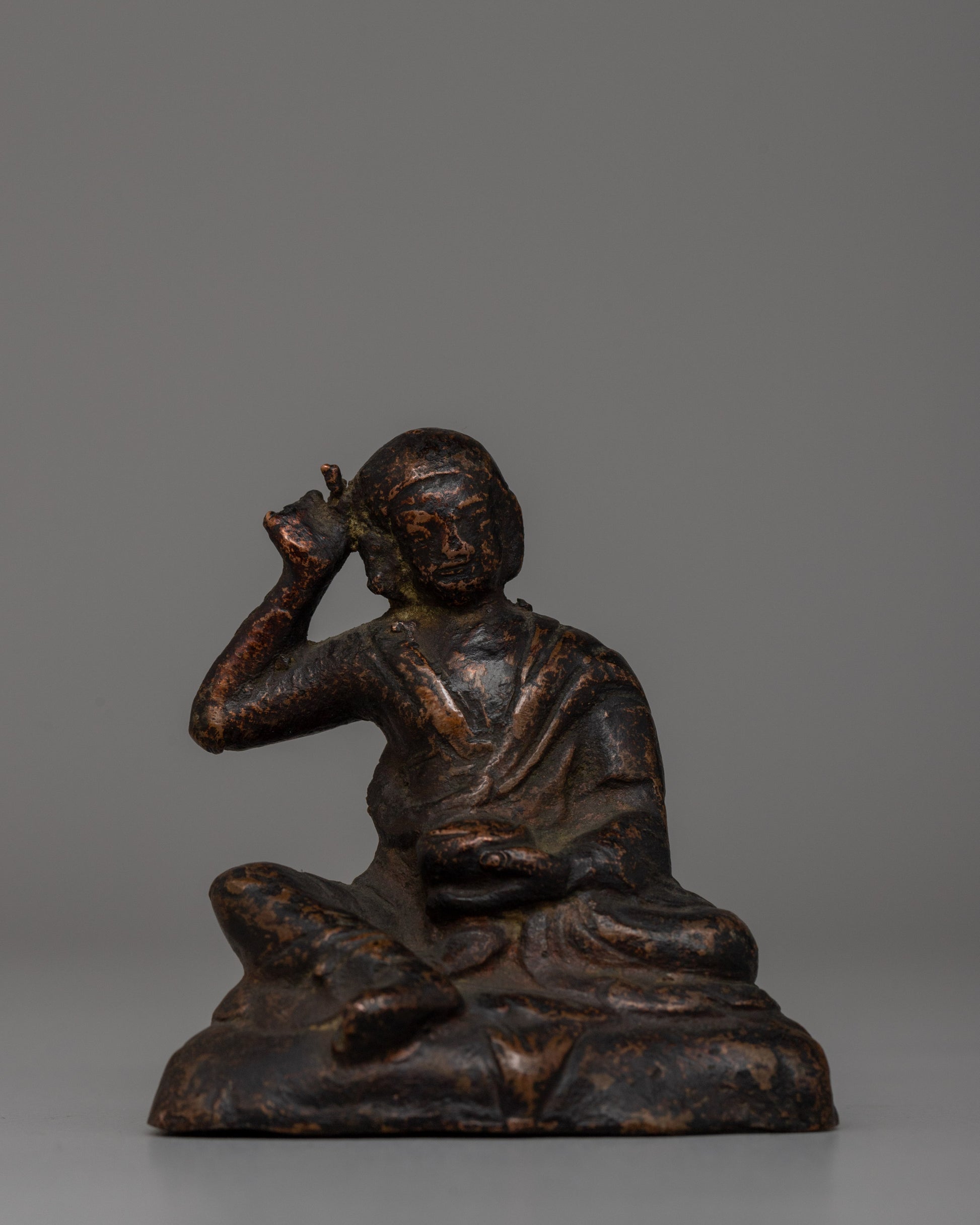 Buddhist Yogi Jetsun Milerepa Statue 