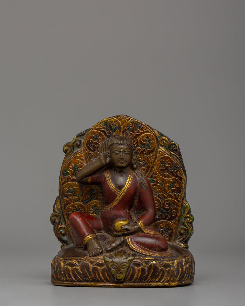 Tibetan Buddhist master Milarepa Statue