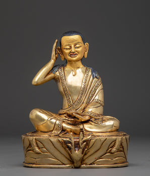 Golden Statue of Milarepa
