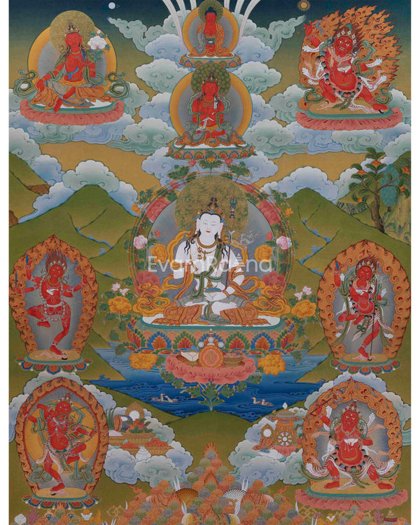 Mipham Wangdu Thangka Print 