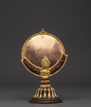 Tibetan Buddhist Ritual Mirror