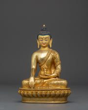 Mitrupa Buddha Figurine | Copper Body with Gold Plating