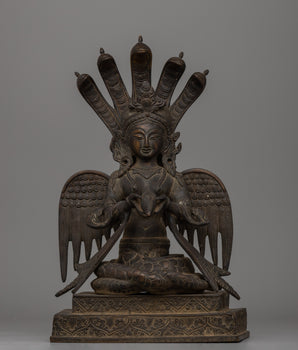 Naga Kanya Hindu Goddess​ Statue