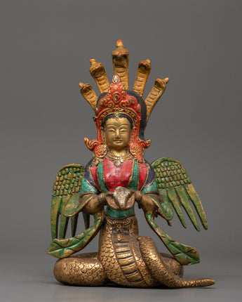 Divine Guardian Naagkanya Statue 
